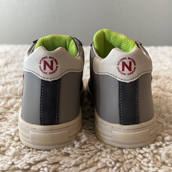 Naturino Hess high VL Sneaker in the color gray anthracite kids size 27 / 10.5US - Picture 6 of 9